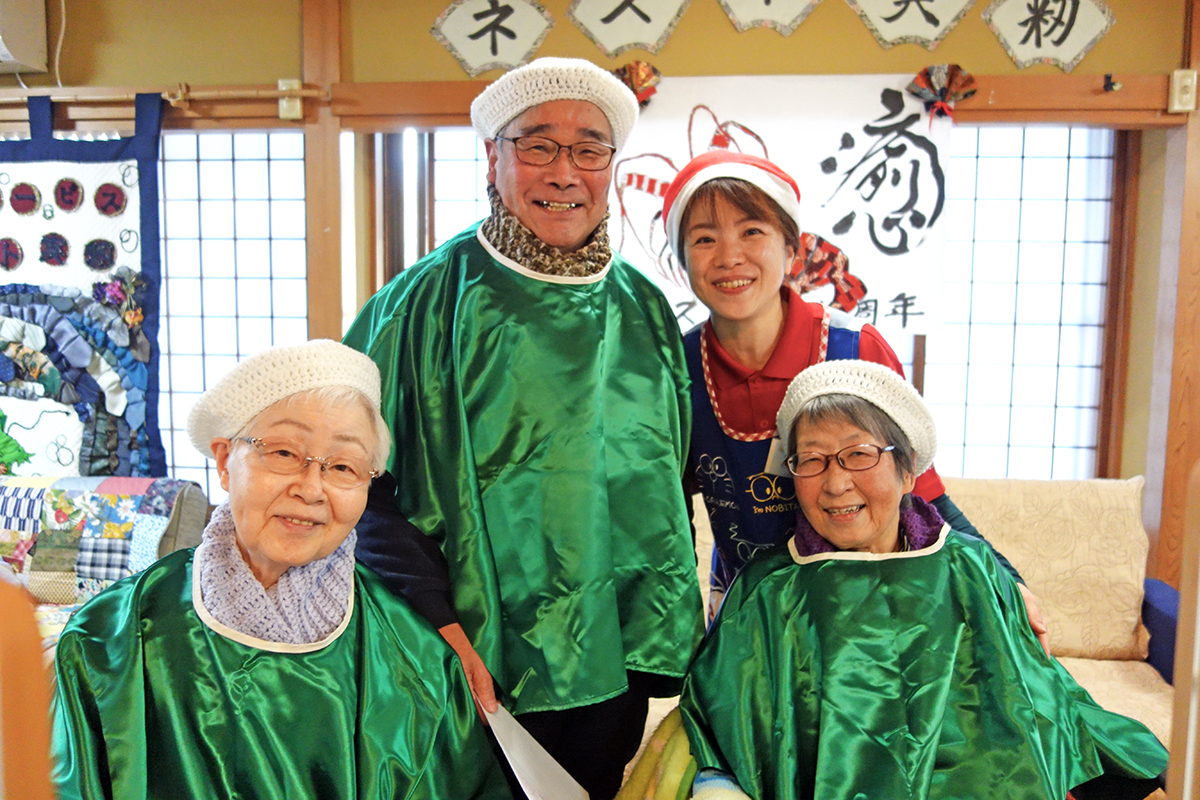 デイサービスでのクリスマス会