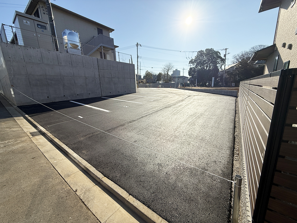 「ユタリト船橋」の駐車場