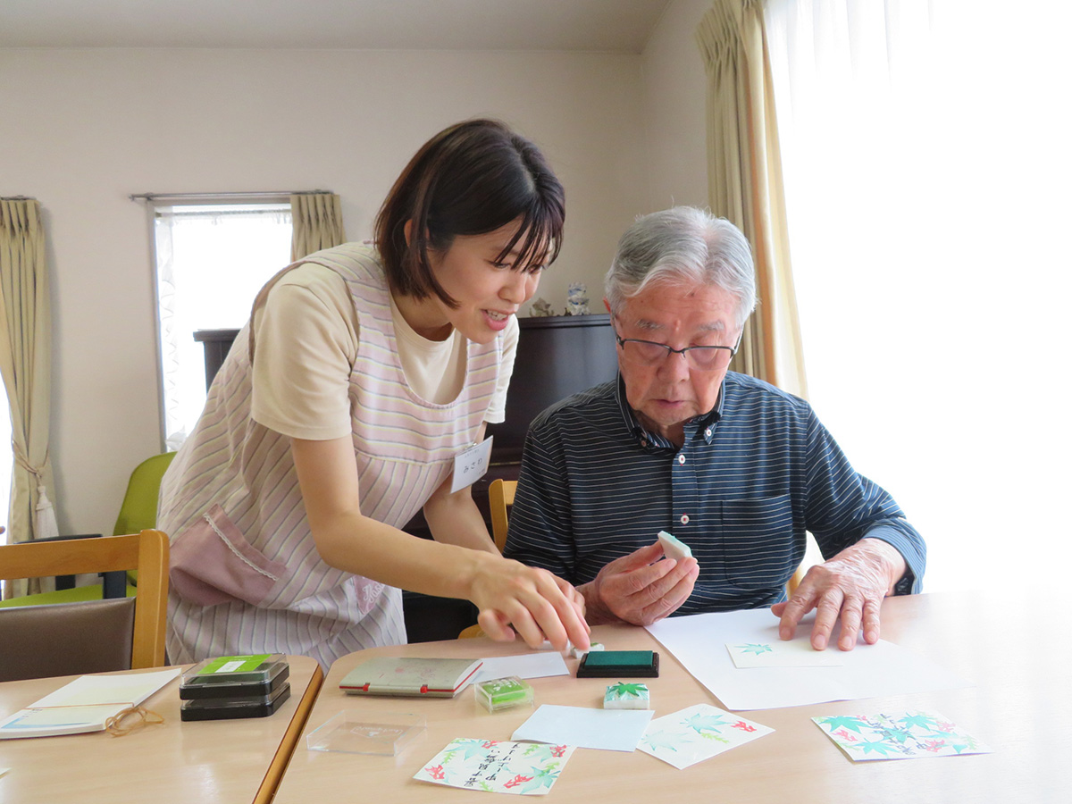 暑中見舞いづくり