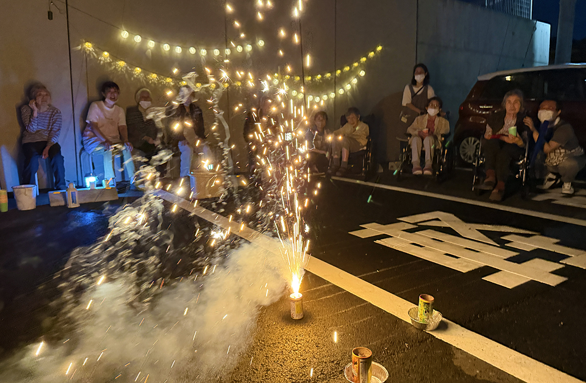 「ユタリト船橋」の花火大会