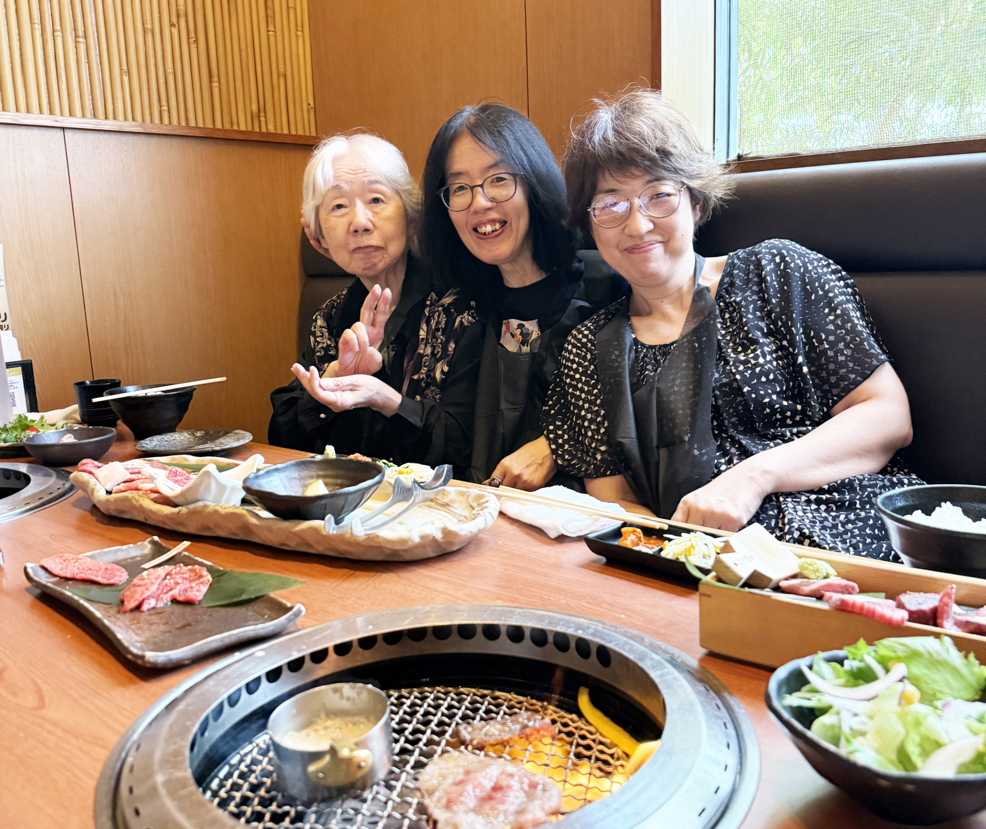 ユタリト船橋」の敬老の食事会のご家族の写真