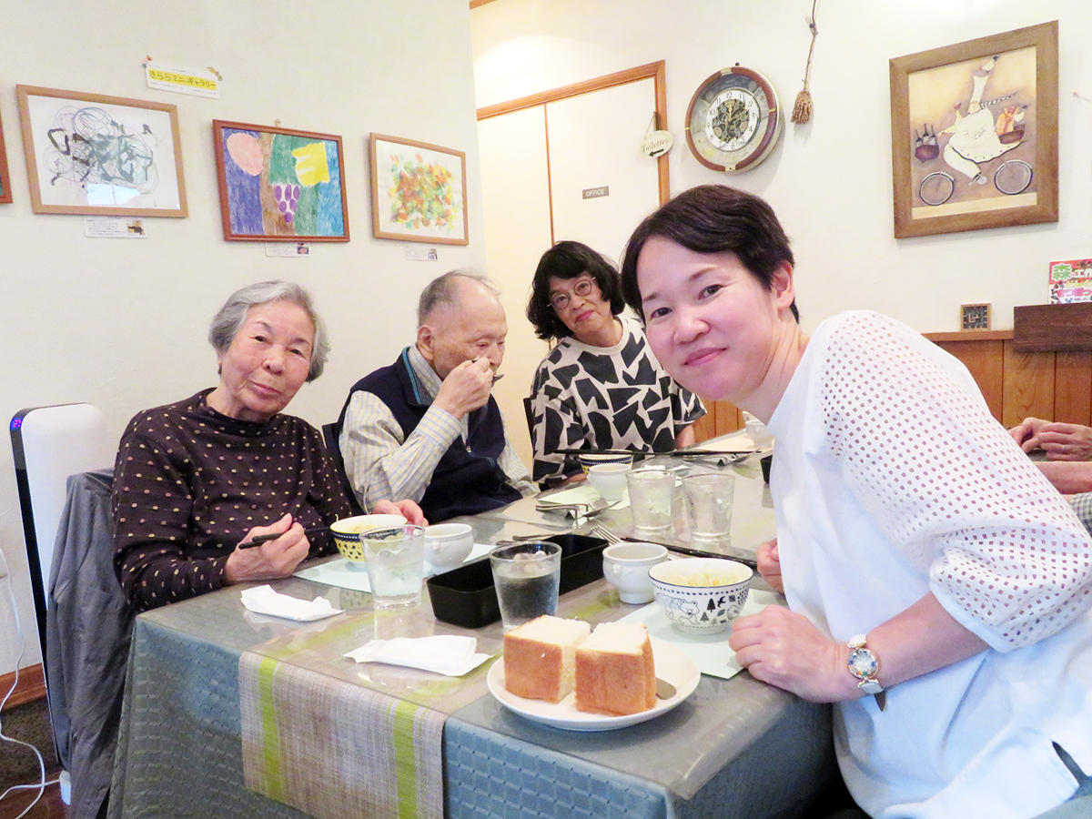 欧風料理アンダンテさんにて「ユタリト市川」敬老の食事会