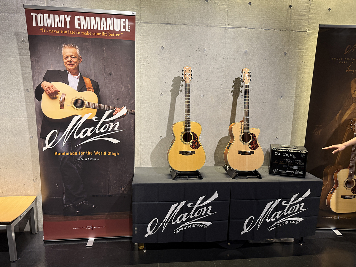 TOMMY　EMMANUELのライブ看板