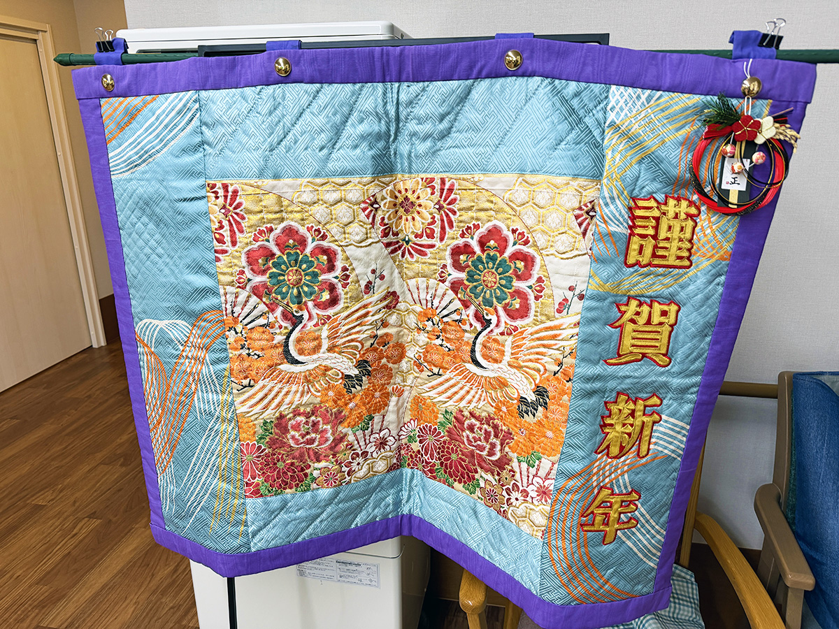 社長の母の手作りのお正月飾り