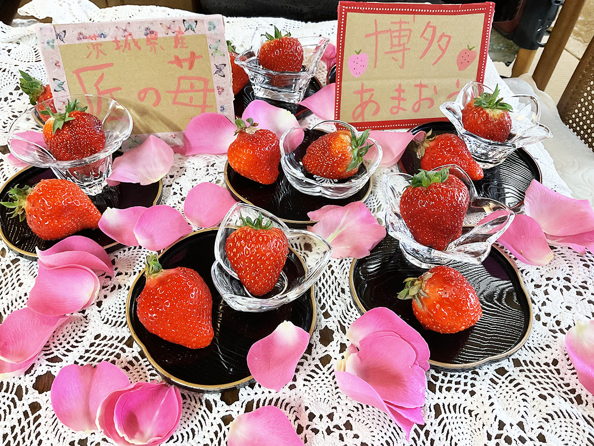 苺のスイーツフェア