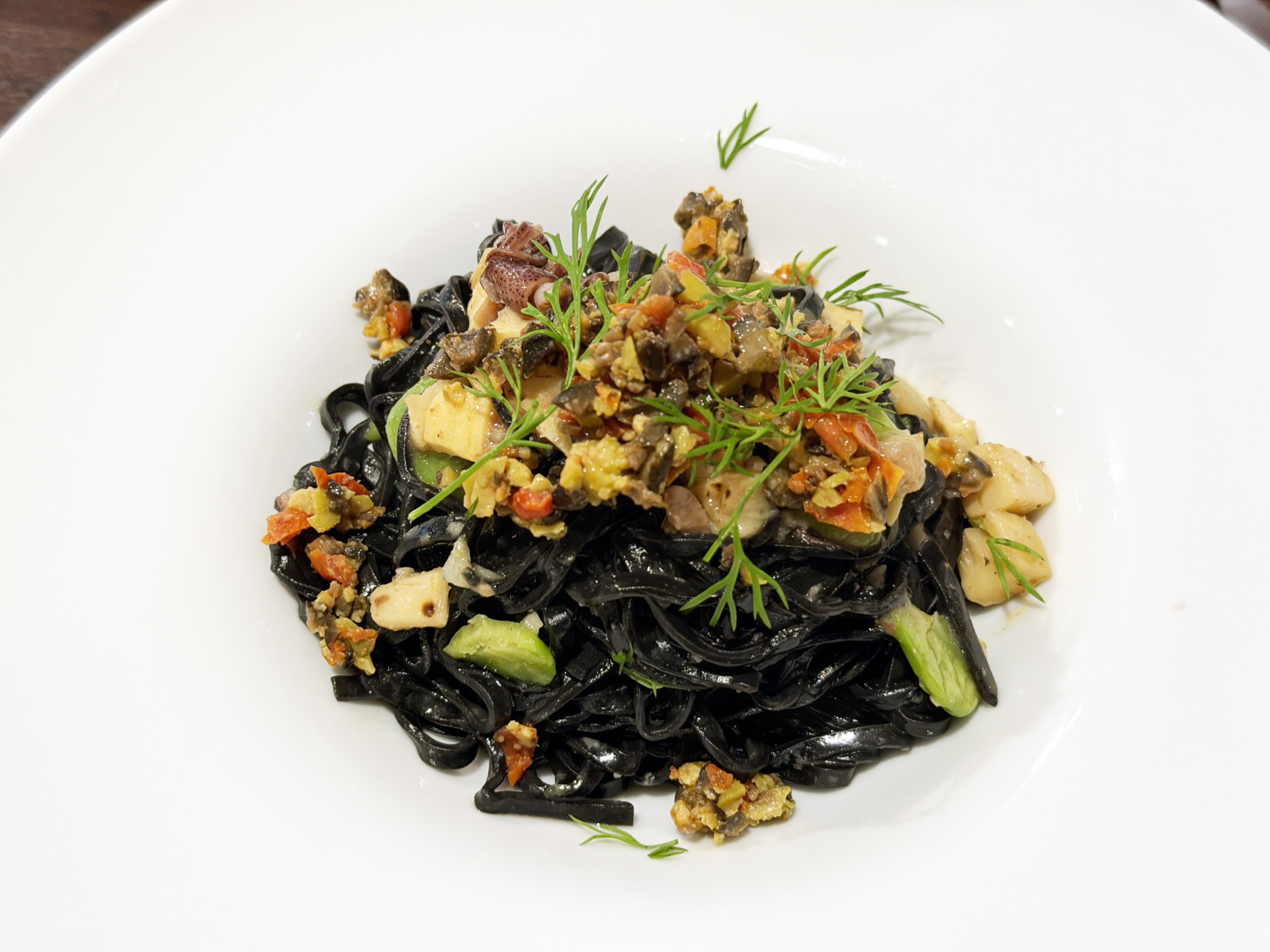 NANA'sキッチンのホタルイカのパスタ