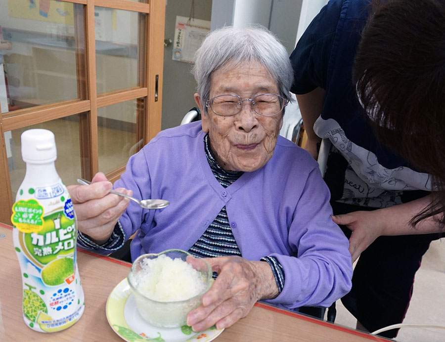 あつ〜〜い今日はかき氷に限る！