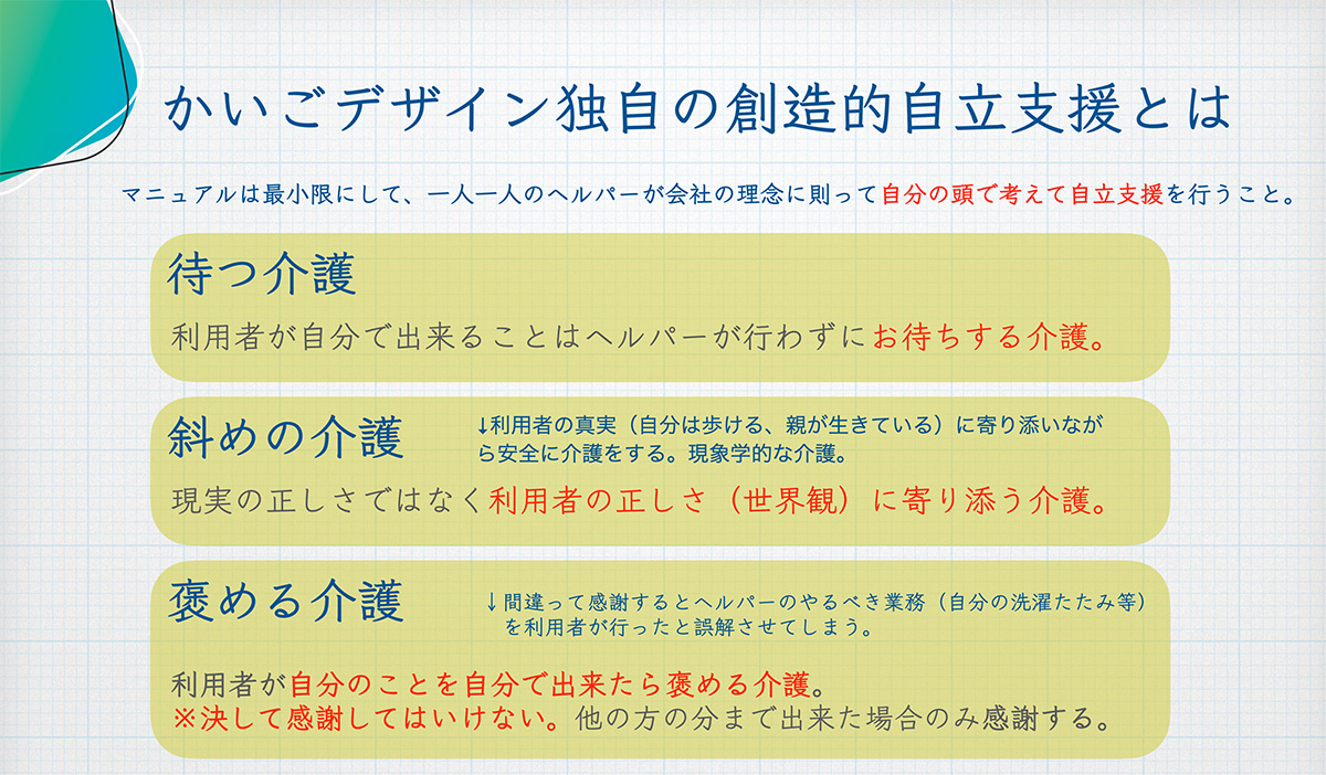 「待つ介護」とは