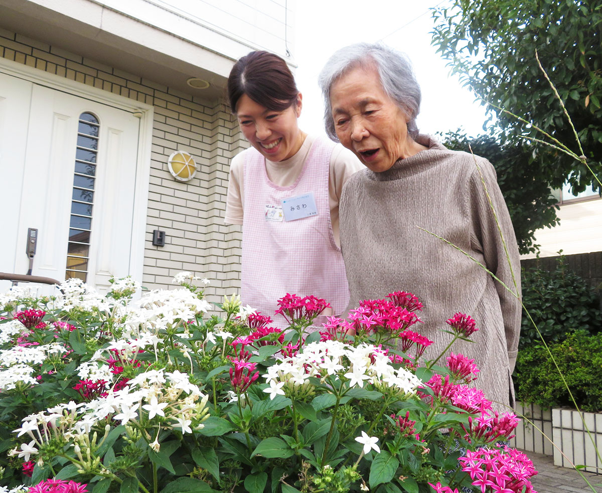 入居者さんとチルしよう