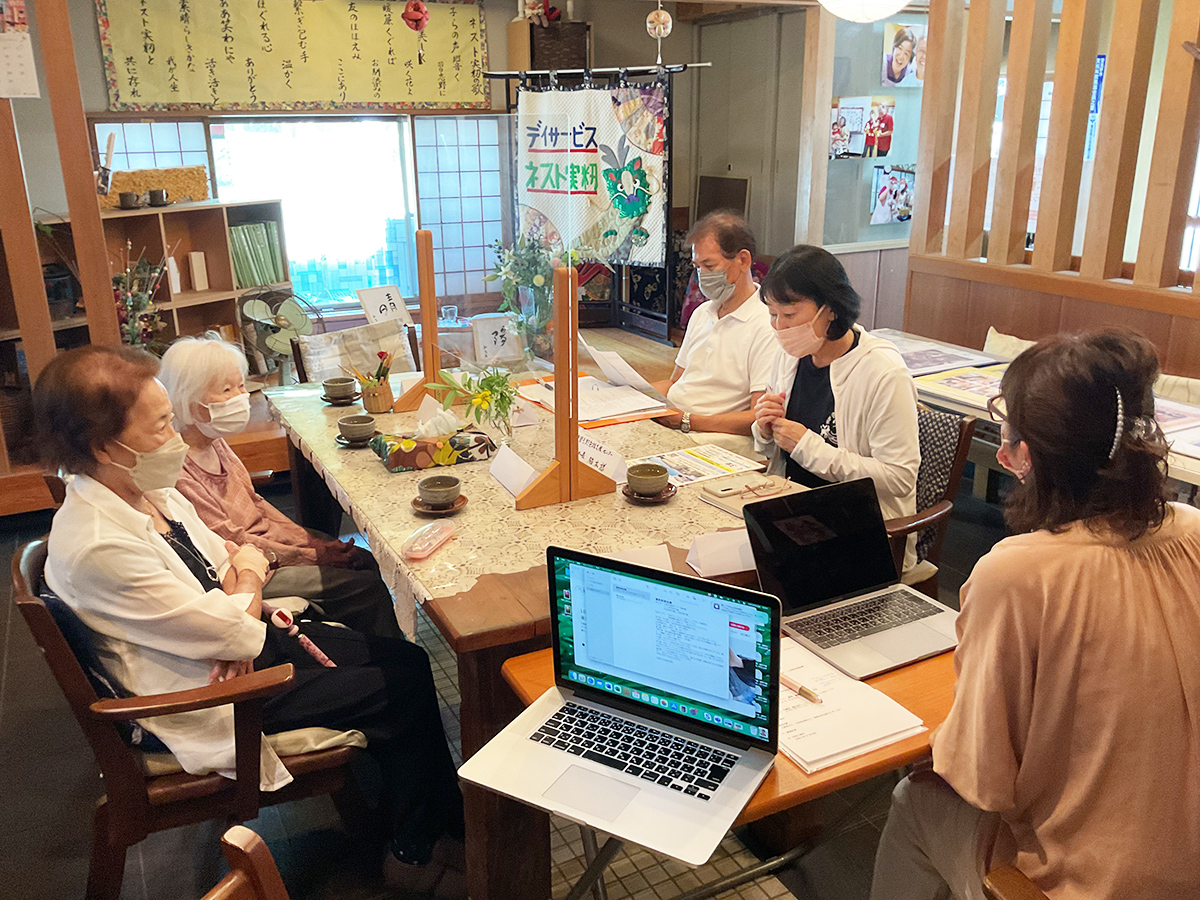 地域に開かれるデイサービスとして