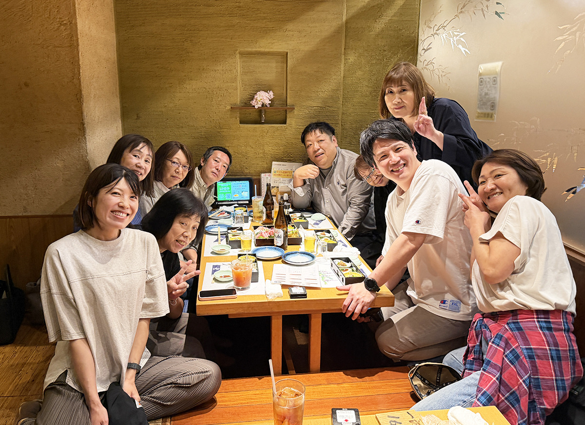 歓送迎会の様子